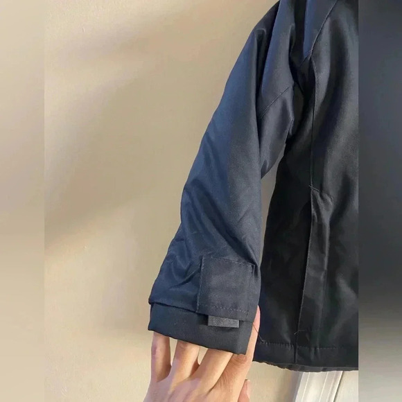 All in motion jacket boys black 2 in 1‎ zip up hooded XS NWT $60 - Picture 3 of 15